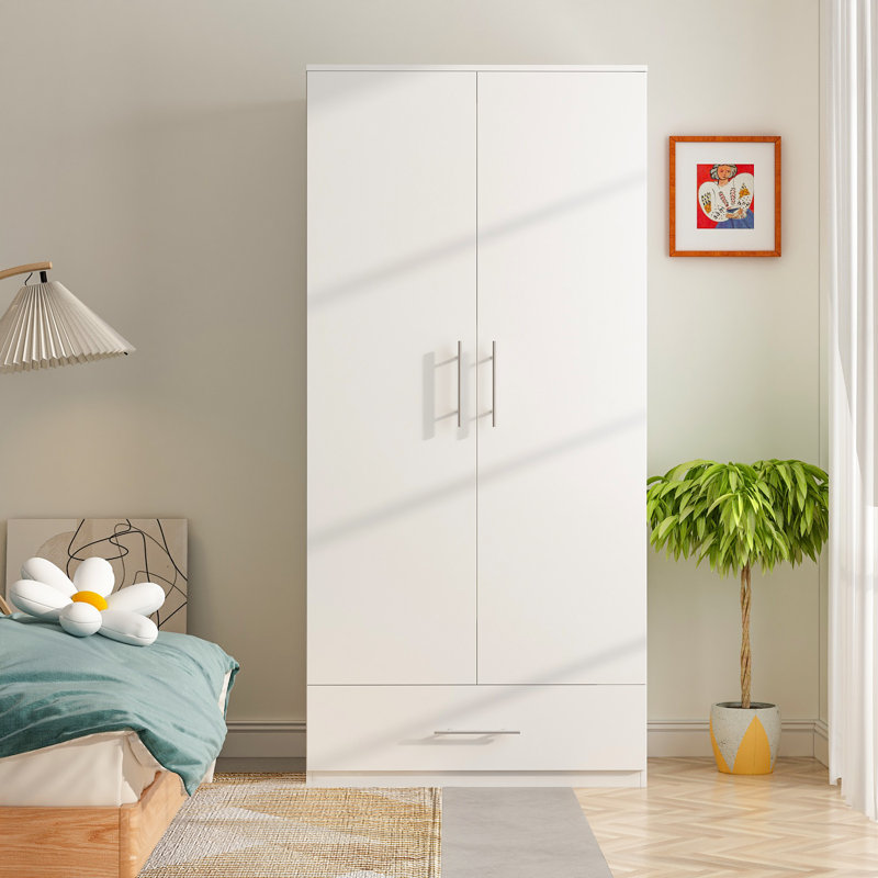 Mercury Row® Syverson Manufactured Wood Armoire & Reviews Wayfair
